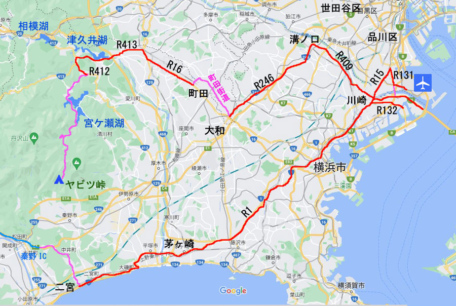 マップ中部
