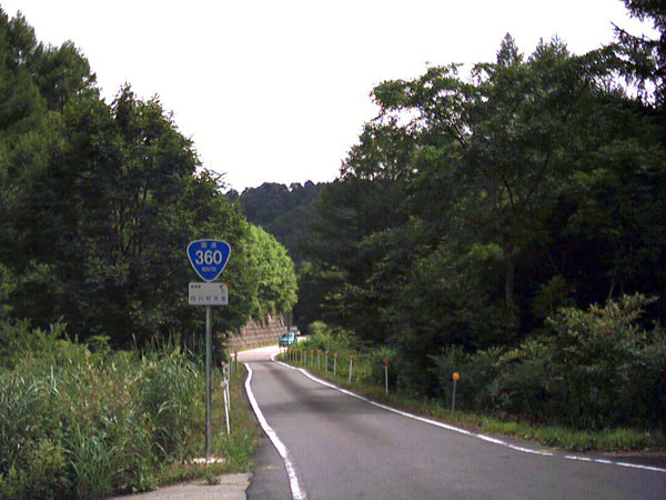 国道360号線