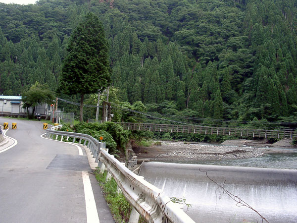 国道157号線
