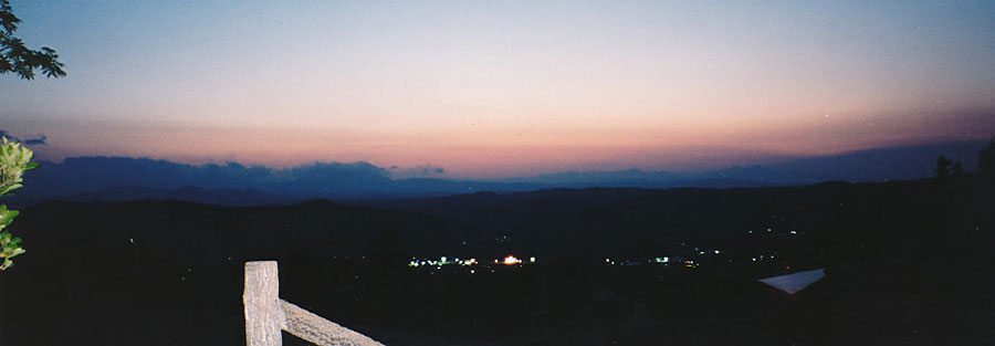 ふれあい広場夜景