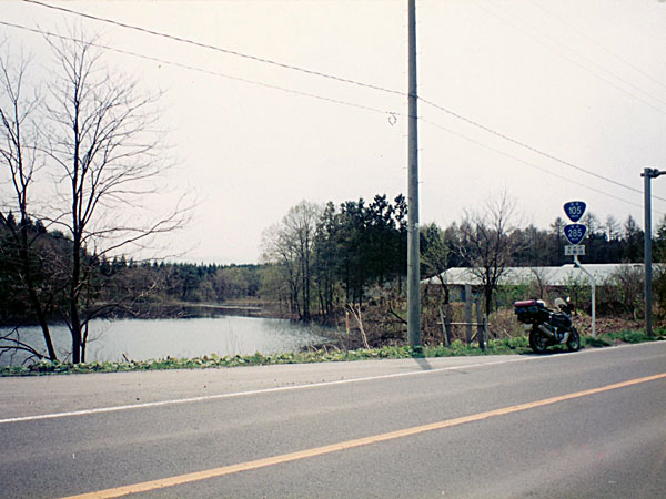国道105号線