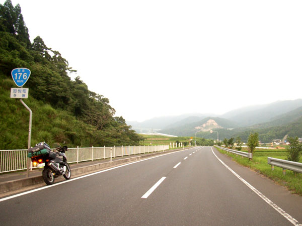 国道176号線