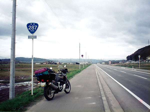 国道287号線