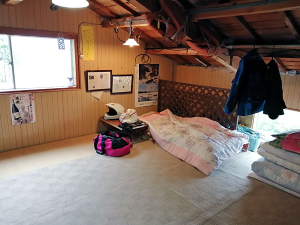 熊の入った家